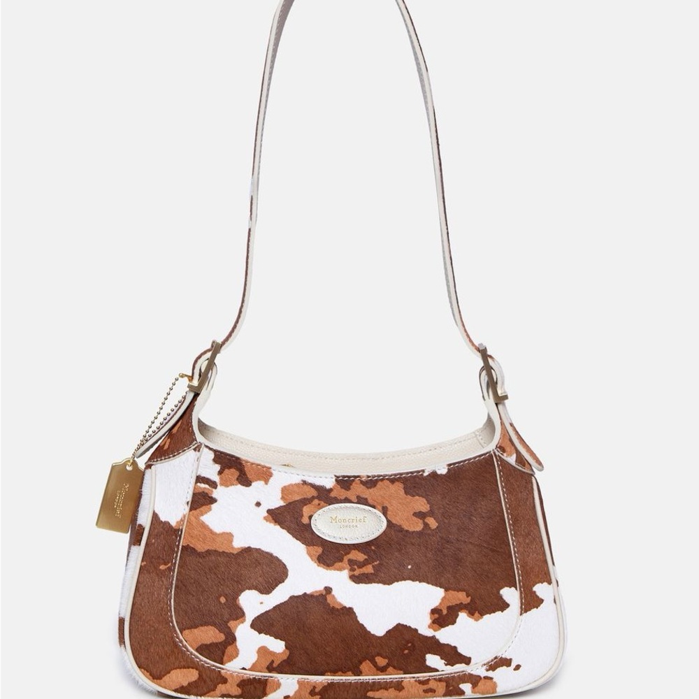 Moncrief London sarah 25 hair, NEW, cow print